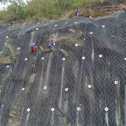 JJ3 Offers Expert Rockfall Netting Installation